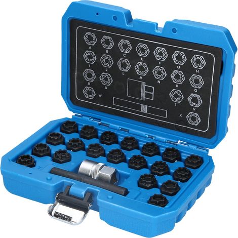 Brilliant Tools Felgenschloss-Sortiment für Audi, 22-tlg. (1/5)