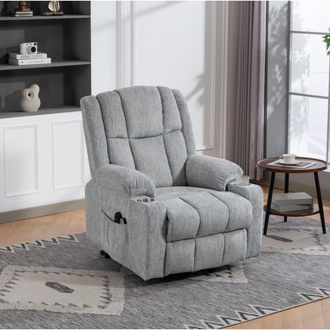 Poltrona relax elettrica alzapersona massaggio OKMYHOME (1/5)