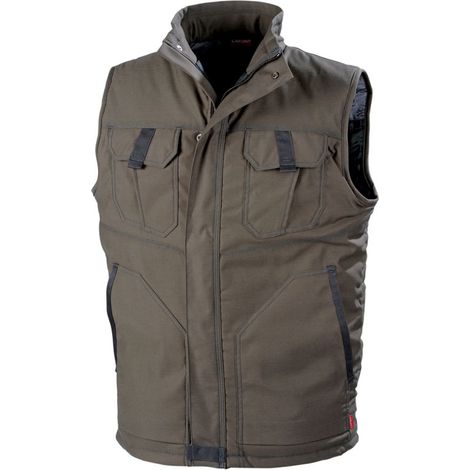 GILET ELKI MARRON/ARDOISE XL - 9STNCP873XL - LAFONT (1/4)