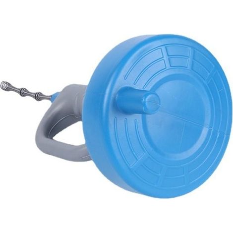Furet Déboucheur 13m, Serpent Plombier pour WC, Cuisine, Évier, avec Gants (1/5)