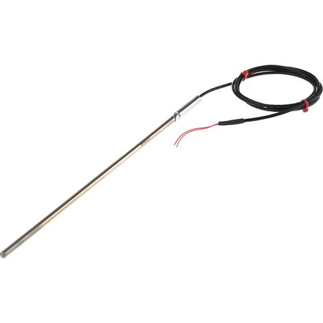 Capteur RTD PT100 RS PRO, Ø 6mm, L.250mm + 1m, +500°C max, Câble ( Prix pour 1 ) (1/2)