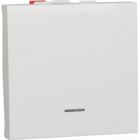 SCHNEIDER NU320618N pulsante per posizione polare 2 moduli LED