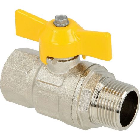 Robinet à bille gaz 3/8" FFFM
