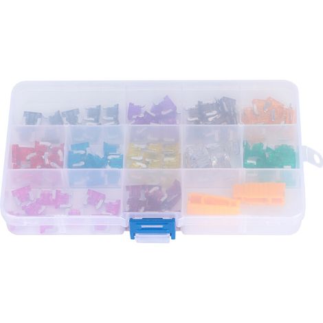 Kit d'inserts de fusibles de qualité industrielle avec fils fusibles visibles, type mini torpille en alliage de zinc, facile à remplacer, convient aux véhicules et aux équipements électriques.