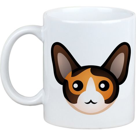 Tazza con grafica e scritta "Cornish Rex" di Art-Dog (1/5)