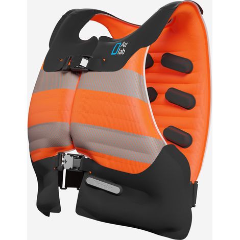 D-AIR LAB Workair Chaleco Airbag - Original - 1D1000-S-Naranja