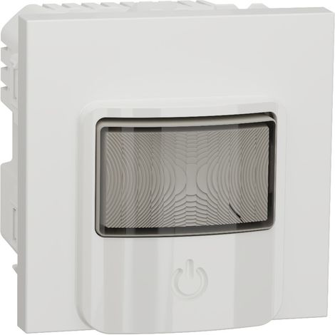 Sensor de movimiento con interruptor 10A blanco SCHNEIDER NU352618 (1/5)