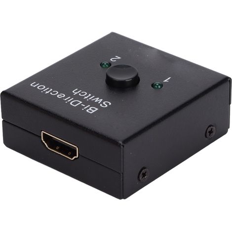 Répartiteur HDMI 1 vers 2 / Switch HDMI 2 en 1 pour PC, TV et Moniteurs (1/5)