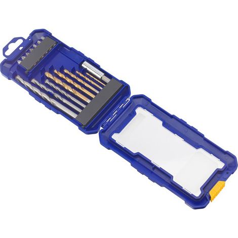 Irwin 16-Piece Drill and Screwdriver Bit Set with Compact Carry Case (1/2)
