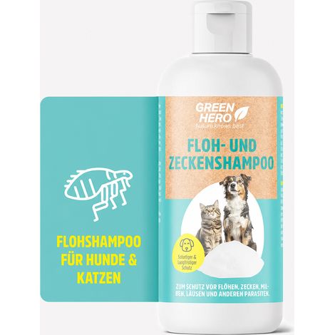 Floh- und Zeckenshampoo für Hunde und Katzen (1/2)