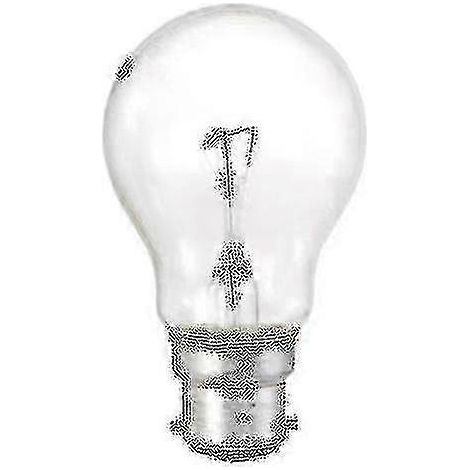 Lot de 10 ampoules B22 transparentes 60 W à culot B6 (1/2)