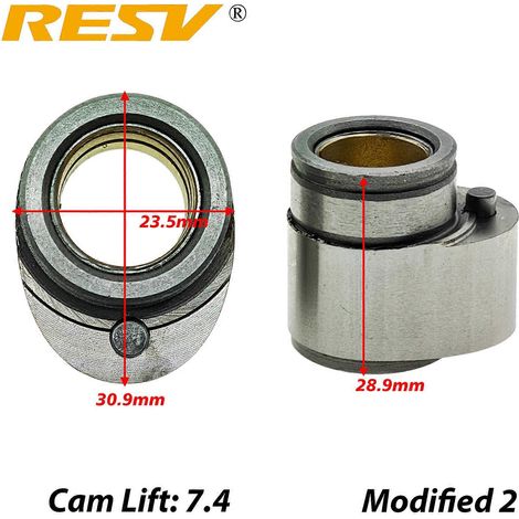 Culasse de course à levée élevée adaptée aux moteurs CG125, CG150, CG175, CG200, CG250, CG ZH, QJ et HJ. Arbre à cames d'origine modifié (Modifié 2). (1/5)
