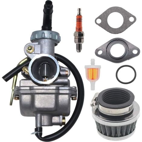 DOLASO kompatibel mit PZ20-Vergaser für 125 cc ATV-Vergaser und 110 cc ATV-Vergaser, kompatibel mit Taotao 125 cc-Vergaser, 202300834 (1/5)