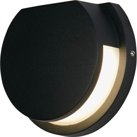 Lampada da parete esterna a LED Chiswick, nera (1/3)
