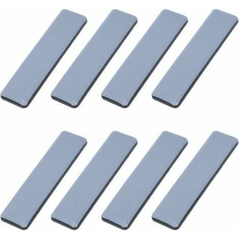 autres – Patins glisseurs pour meubles lourds – 8 pièces 25mm x 100mm – Résine écologique – Anti-vibration pour parquet et carrelage - 25mm100mm (1/4)