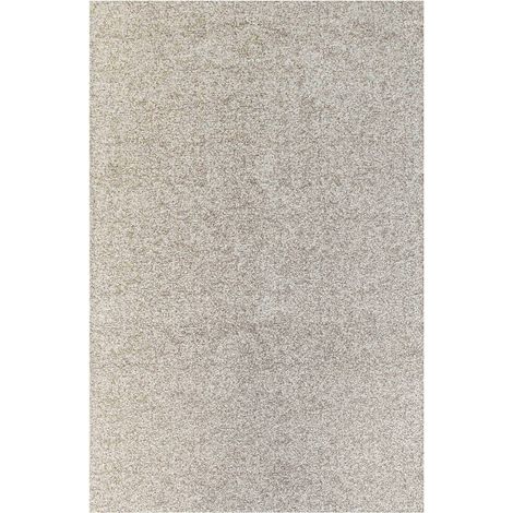 Tapis intérieur extérieur gris antidérapant jacquard - 140 x 200 cm (1/5)