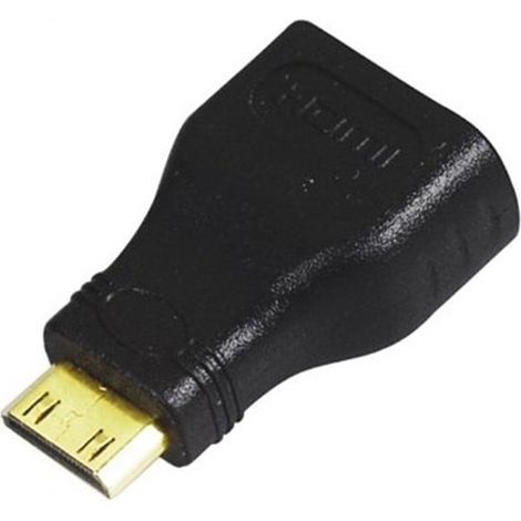 Adaptador Mini-HDMI Macho a HDMI Hembra (1/2)