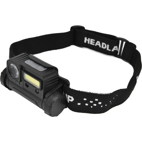 LED-COB-Scheinwerfer mit hoher Helligkeit, Induktions-Stirnlampe, USB-Ladefunktion, magnetischer Kopf, Taschenlampe zum Angeln (1/5)