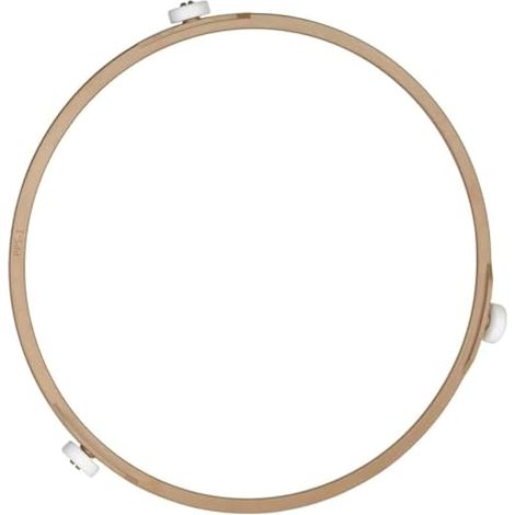 Support de plateau tournant en verre pour micro-ondes, plateau rotatif de 8,6 pouces avec roues de 0,55 pouce (1/5)