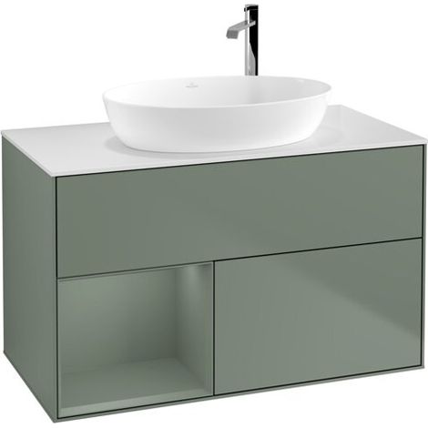 Villeroy & Boch G891GMGM Armoire sous-lavabo Finion G89 (1/2)