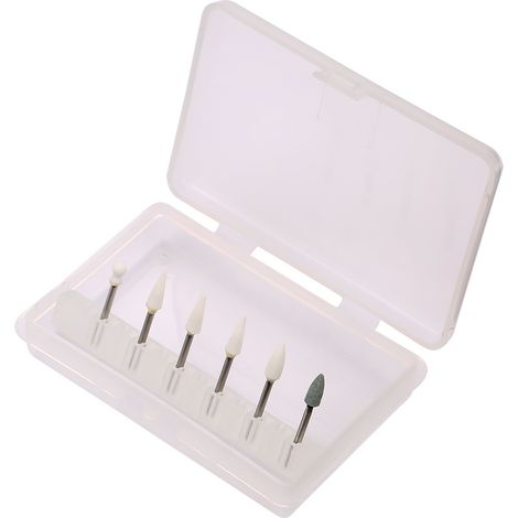 6Pcs Dental Porcelain Teeth Polisher Polishing Kit Oral High speed Restoration Tool (1/5)