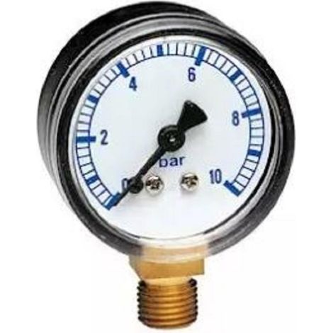 THERMADOR Manomètre sec RADIAL Mâle 1/4" - Ø50mm - 0 à 4bar