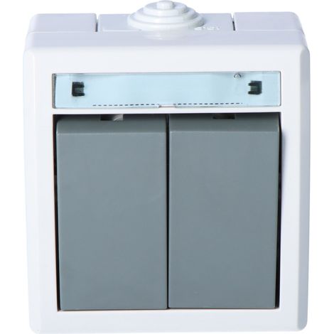 Interruptor de araña de superficie, IP55, gris, AQUANT (1/3)