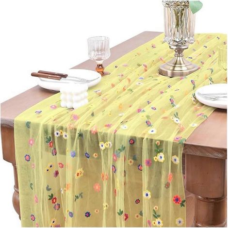 Chemin de table – Délicat et élégant – pour salle à manger et hôtel (1/5)