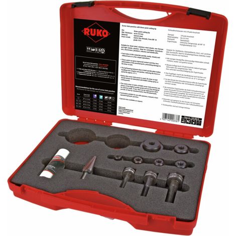 Ruko Jeux 1 K d'emporte-pièce à vis en coffret plastique (1/5)