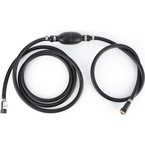 Tuyau carburant 3m 8mm avec poire d'amorçage et raccords pour moteur hors-bord EVINRUDE/JOHNSON/OMC (1/5)