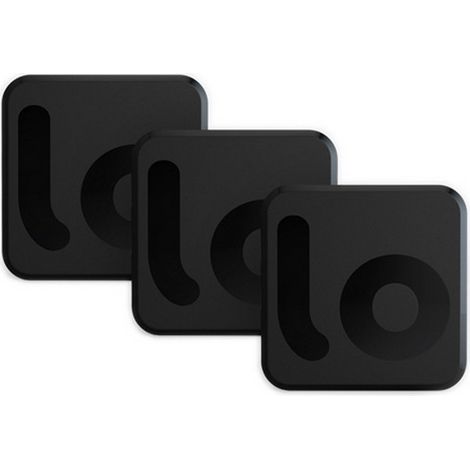 Filo tracker Localizzatore Bluetooth Nero Confezione 3 Pezzi