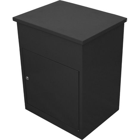 Black Parcel Post Box (1/5)