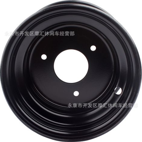 Pièces détachées pour quad 4x4 50-125 cm³ - Jante en acier noir 16x8-7 pouces à trois trous