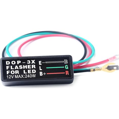Einstellbares LED-Blinkerrelais für Motorräder (1/5)