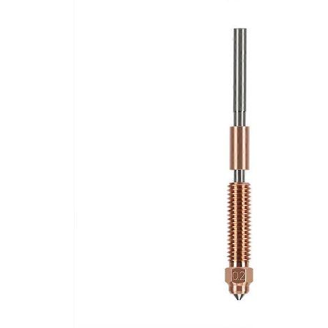 Hochleistungs-Druckdüse K1C aus Chrom-Zirkonium-Kupfer für Ender-3 V3 K1 Max 3D-Drucker (Hotend, 0,2 mm) (1/5)
