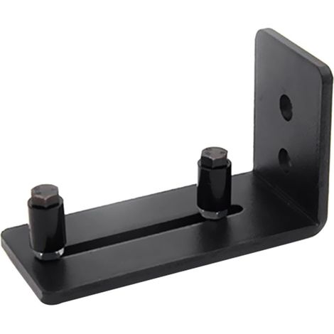 Guide de sol pour porte coulissante acier carbone, réglable (1/5)