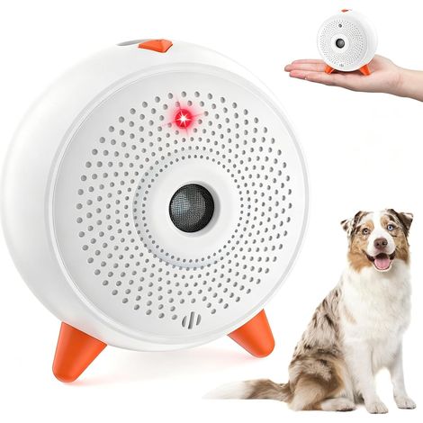 Anti Aboiement, Dispositifs à Anti Aboiement Chien Ultrason, Automatique Boitier Anti-Aboiement Chien, Repulsif Ultrasons Rechargeable et étanche avec 33ft, pour Les Petits et Grands Chiens (1/5)
