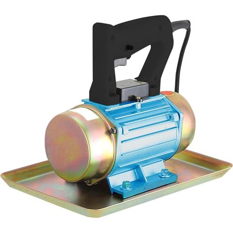 Mini Concrete Vibrator 250W, Motor 3500RPM Electric Vibrating Plate Durable Plastic Portable Concrete Vibrator Small Vibrator For Concrete Tiles (1/5)