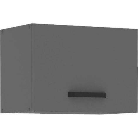 Küche NESSA Hängeschrank 50 cm Anthrazit Küchenzeile Küchenblock Einbauküche (1/4)
