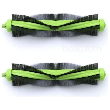 Lot de 2 rouleaux principaux, brosse centrale pour iRobot Roomba Combo R1138 / R111840 Pack pièces de rechange et accessoires pour robot aspirateur. (1/5)