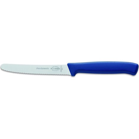 F. DICK ProDynamic Allzweckmesser 11 cm Wellenschliff Küchenmesser blau