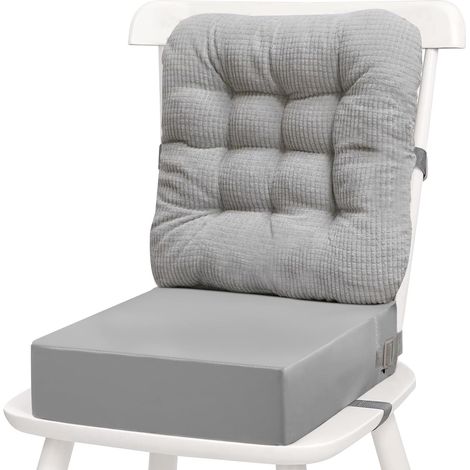 Rehausseur Chaise Enfant - 2 Réhausseurs pour Enfants avec Différentes Hauteurs pour Manger, Rehausseur Amovible, PU imperméable à l'eau facile à nettoyer rehausseur de chaise (1/5)