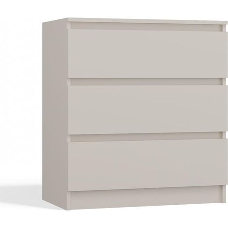 Cassettiera: 3 cassetti, Cashmere, 40 x 75 x 70cm (1/5)
