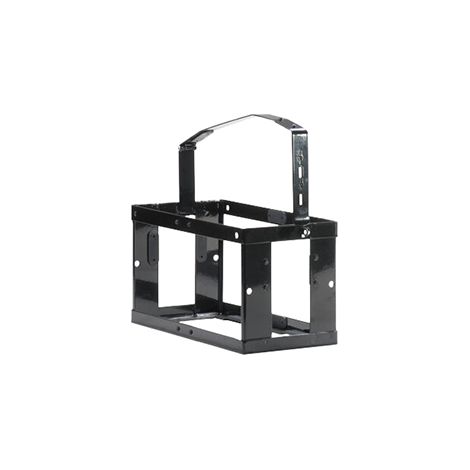 Support De Jerrican 10 L, Noir, En Métal.permet De Sécurisé Avec Une Goupille Ou Un Cadenas Pour Protéger Le Bidon Contre Les C