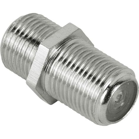 Hama 122489 F-Stecker Adapter für Koaxialkabel