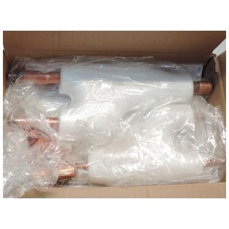 Raccord de dérivation pour liaison frigo raccord gaz 3/4-2X1/2 + raccord liquide 3/8-2X1-4 R410A CZ-P280BK1 PANASONIC CZ-P280BK1