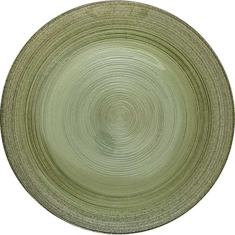 Lot de 6 Assiettes à Dessert "Jem" 21cm Vert (1/2)