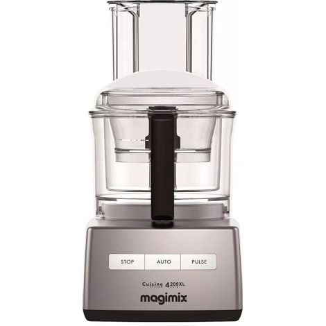 Magimix – Robot multifonction 950W avec cuve 3L – Moteur asynchrone ultra-silencieux – 3 cuves interchangeables pour hacher, émincer, pétrir