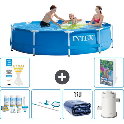 Frame Pool Rund - 305x76 cm - 7-teilig S93