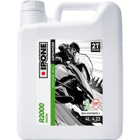 Ipone R2000 Snow Fraise 4L Olio per motoslitta al gusto fragola -45°C